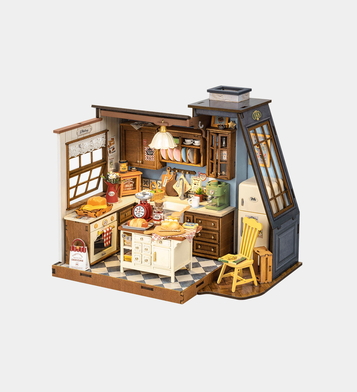 DG172-UK Rolife Baking Kitchen DIY Miniature House DG172