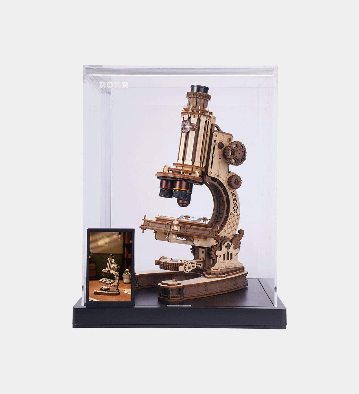 Microscope Display Showcase ST005Z