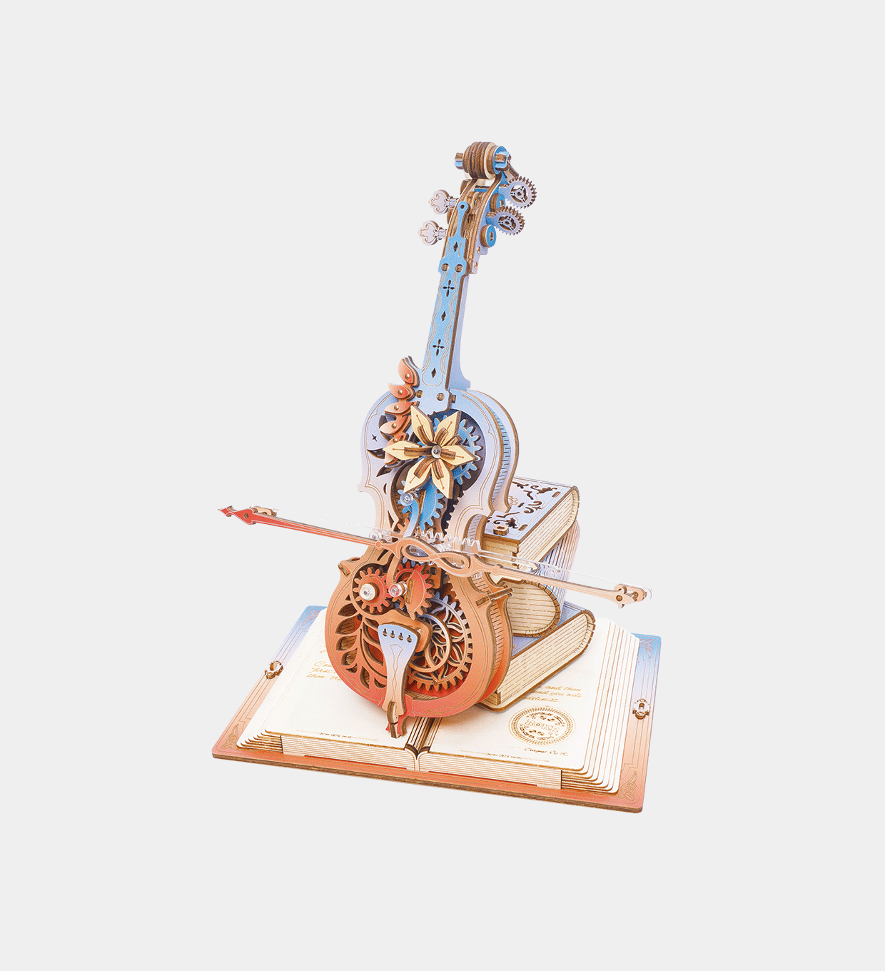 AMK63M-UK ROKR Symphony of Gorgeous Dreams Mechanical Music Box 3D Wooden Puzzle AMK63M