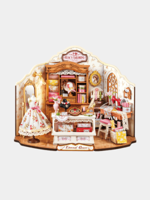 Rolife Elsa's Tailoring DIY Miniature House Kit DG178