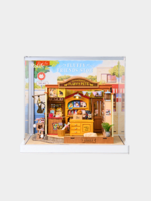 DG185Z-UK Rolife Fluffy Friends Hub Display Showcase DG185Z
