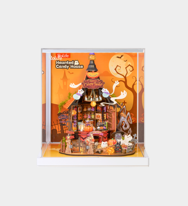 Rolife Haunted Candy House Display Showcase DG186Z