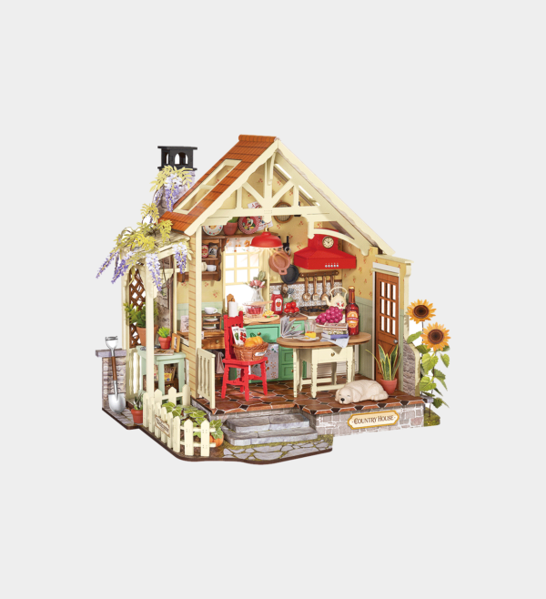 Rolife Sunlit Farmhouse Kitchen DIY Miniature House DH101