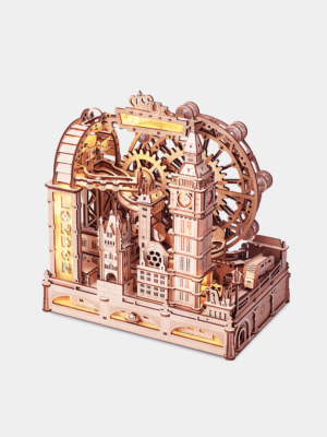 ROKR Marble Travel • London Marble Run Wooden 3D Puzzle EGB01