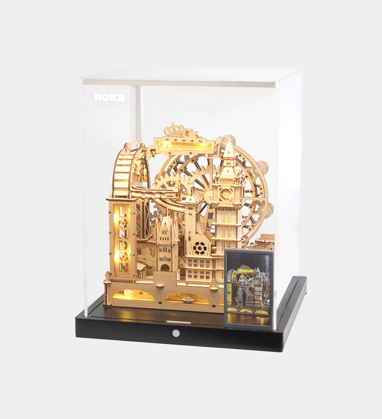 EGB01Z-UK ROKR Marble Travel · London Display Showcase EGB01Z