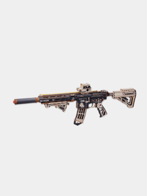 ROKR M416 Carbine 3D Wooden Puzzle LQB02