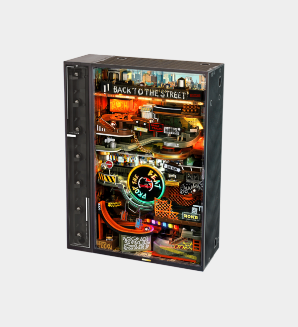 ROKR Hip-Hop Street Marble Run Mechanical 3D Puzzle MR03S