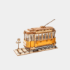 Rolife Retro Tramcar 3D Wooden Puzzle TG505