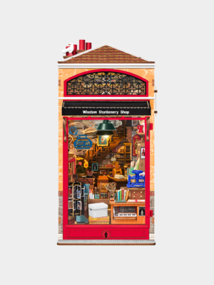Rolife Wisdom Stationery Shop DIY Book Nook TGB19