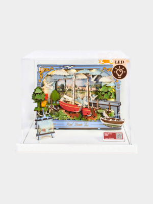 Red Boats Display Showcase TH004Z