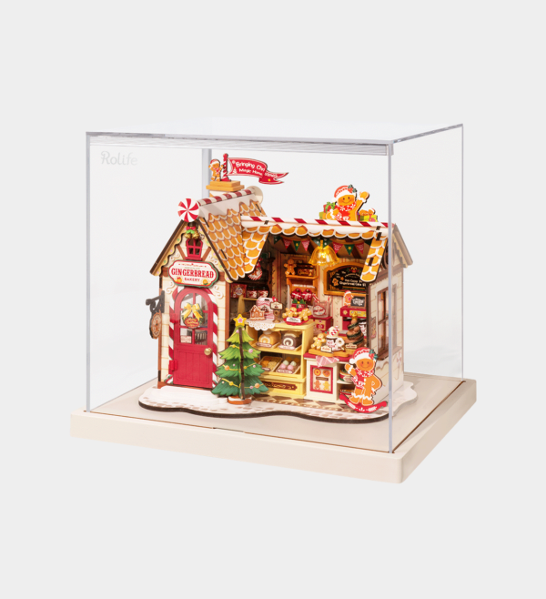 Rolife Gingerbread House Display Showcase DG176Z