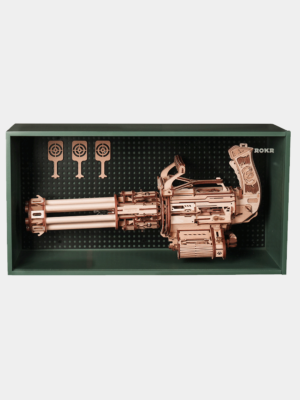 Rotating-Barrel Machine Gun Display Showcase LQA01Z