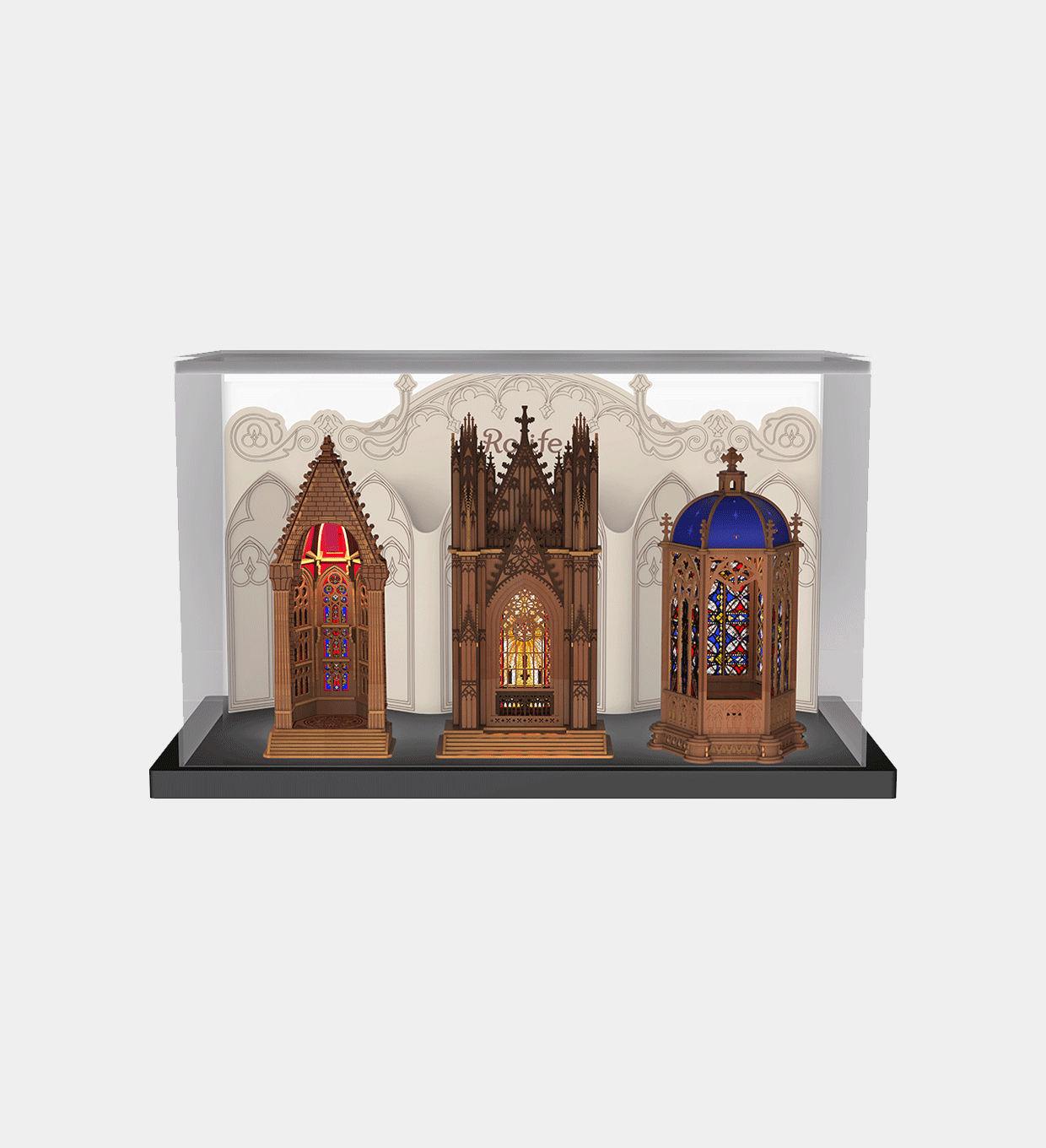 TGA0XZ-UK Rolife Display Showcase for TGA0XZ (TGA01-TGA03)