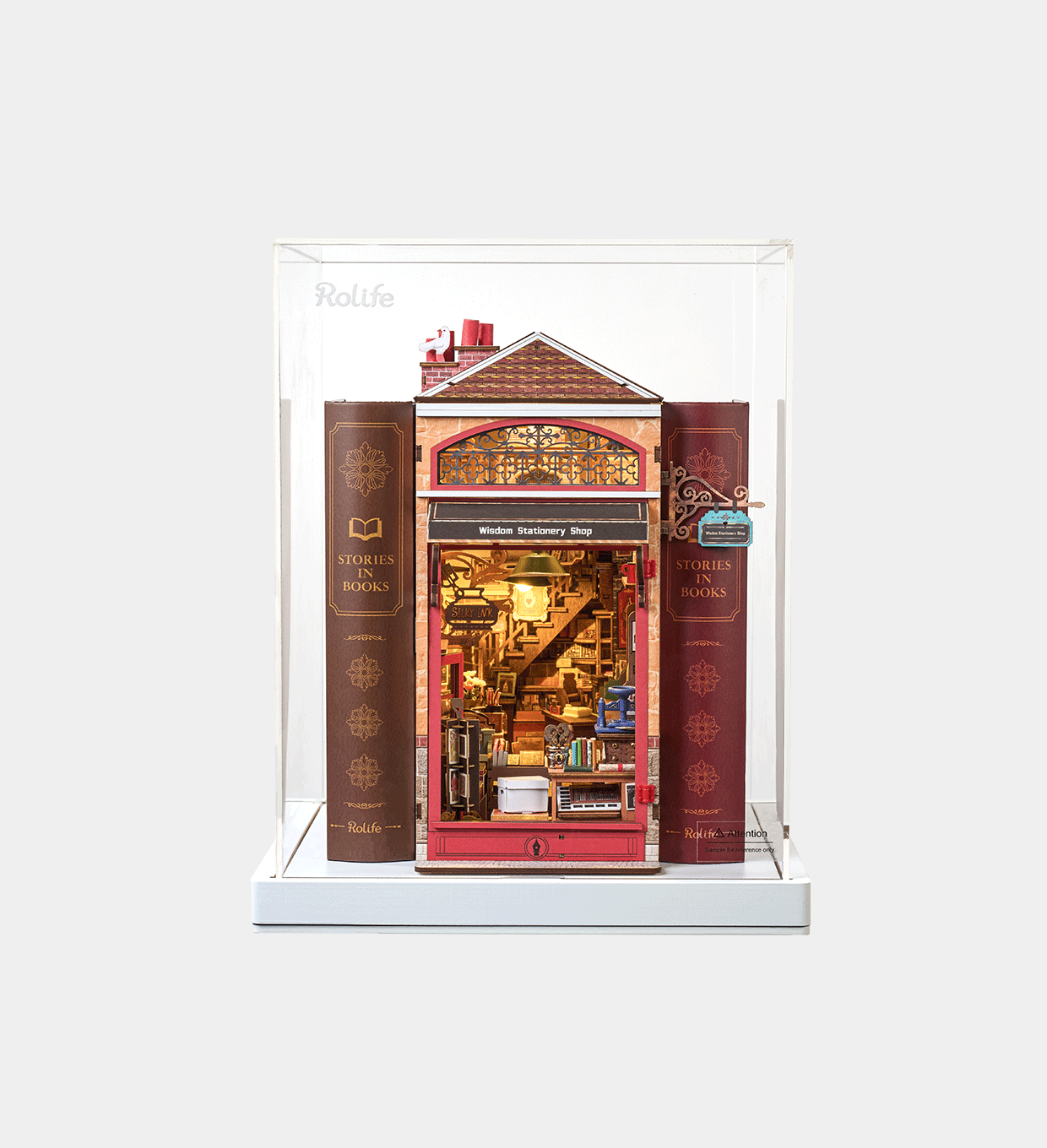 Wisdom Stationery Shop Display Showcase TGB19Z