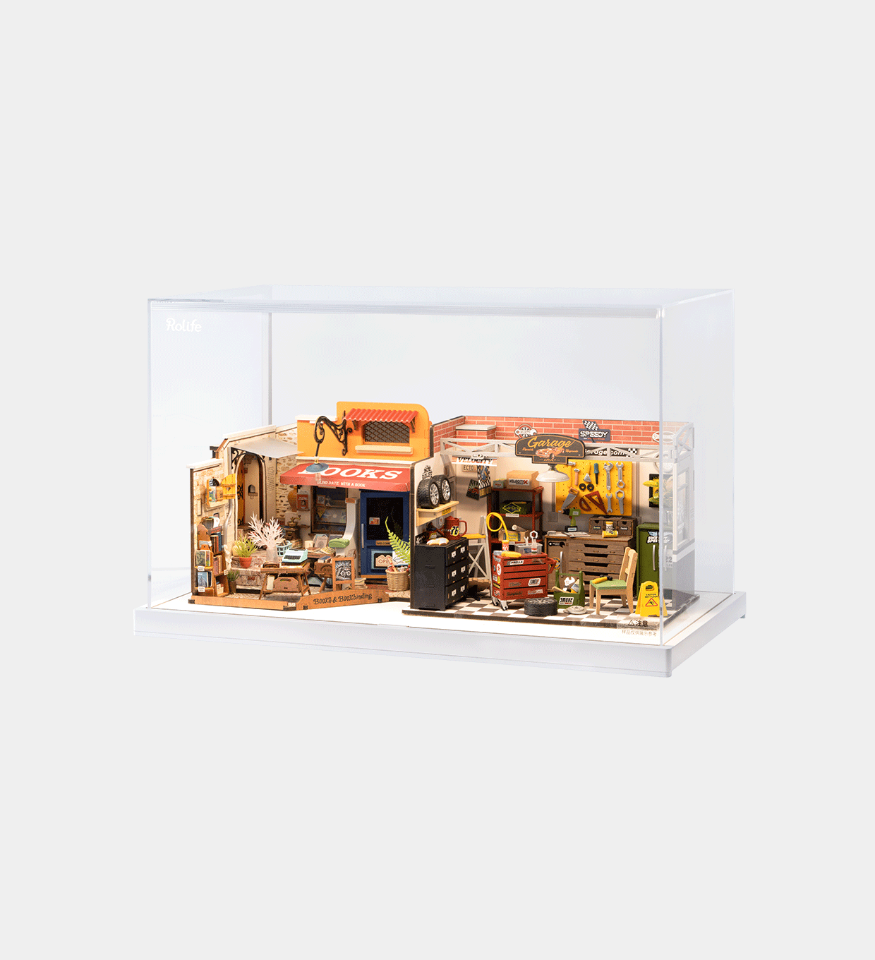 TYL12Z-UK Display Showcase for DG164+DG165