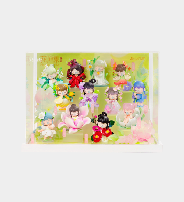 Rolife Flower Stories Display Showcase ZQXXZ