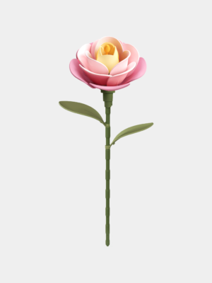 ROKR Floral Puzzle Art Series -- Pink Camellia AD011