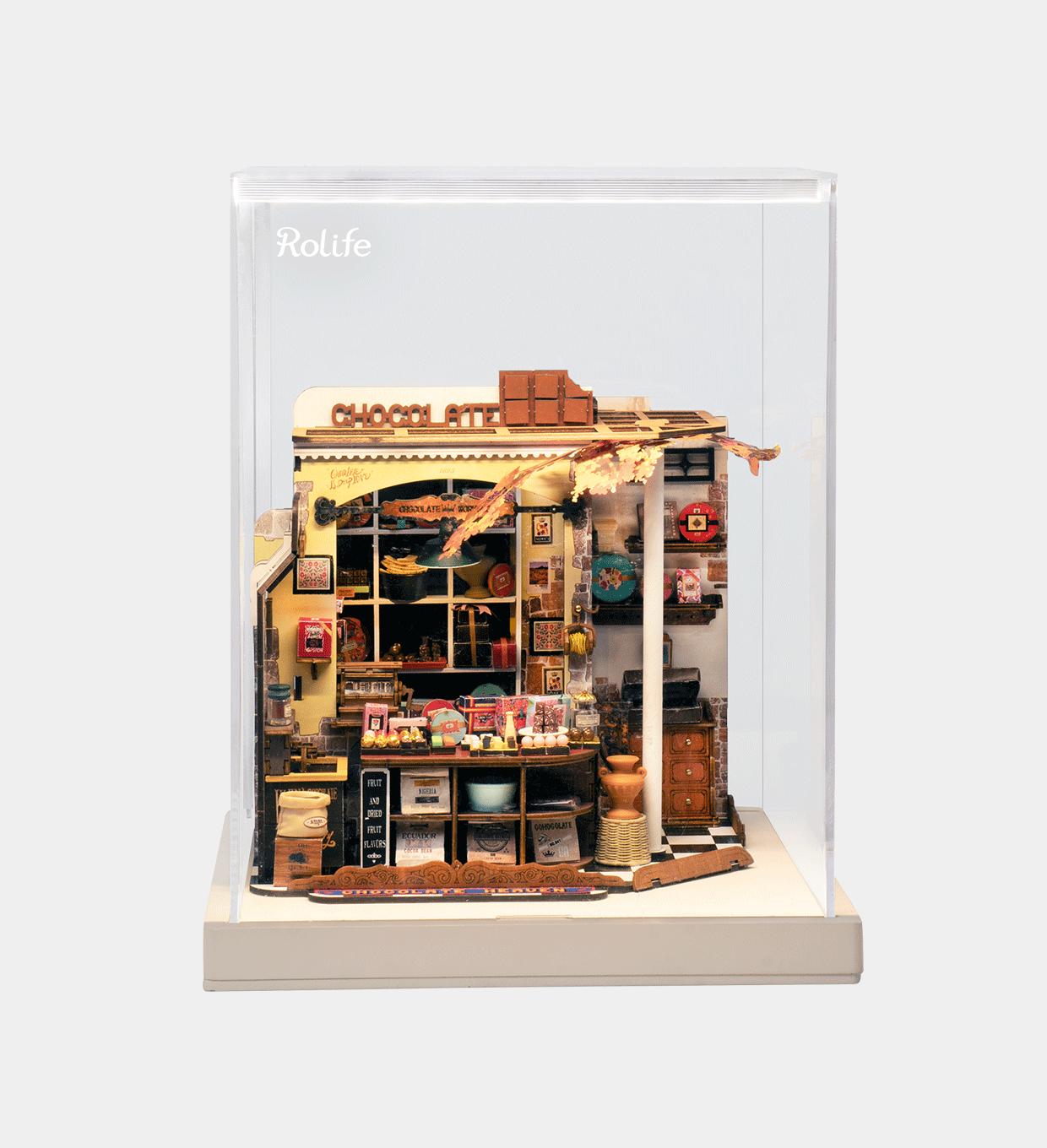 DG174Z-UK Rolife Henry's Chocolate Display Showcase DG174Z