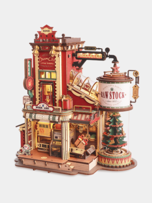 ROKR Dream Gift Factory Wooden Music Box EAB01
