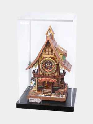 Rokr Cuckoo Clock Display Showcase LC901CZ