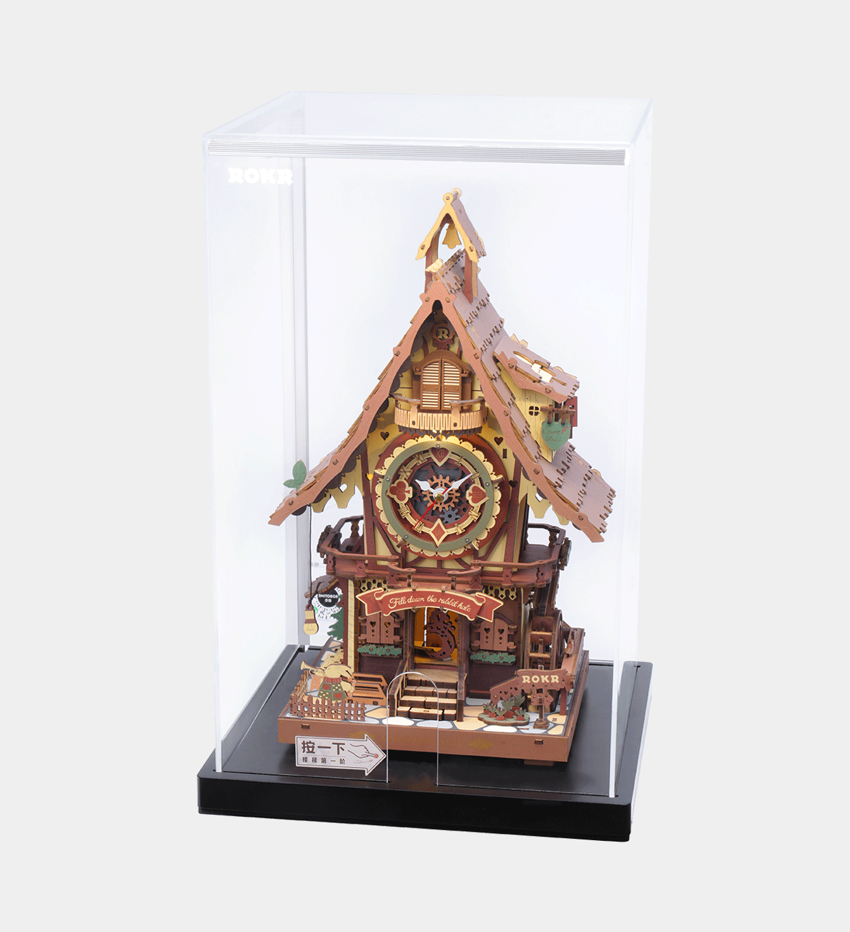 Rokr Cuckoo Clock Display Showcase LC901CZ
