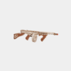 ROKR Thompson Submachine Gun Toy 3D Wooden Puzzle LQB01