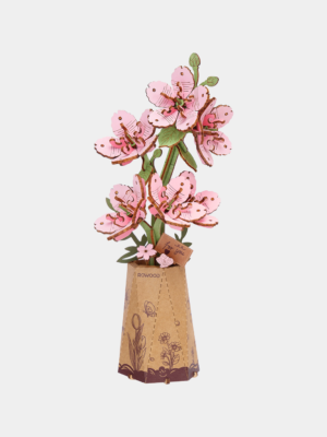 Rowood DIY Wooden Flower Bouquet 3D Wooden Puzzle