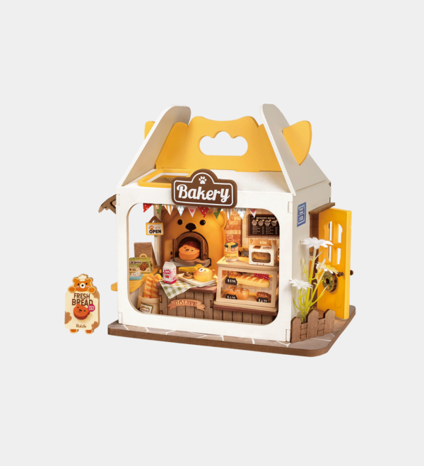 Rolife Food Box Shop DIY Miniature House Kit