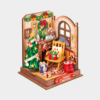 Rolife Christmas Fireplace DIY Miniature House DS041