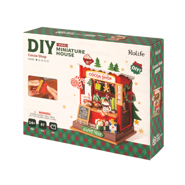 Rolife Cocoa Shop DIY Miniature House DS042