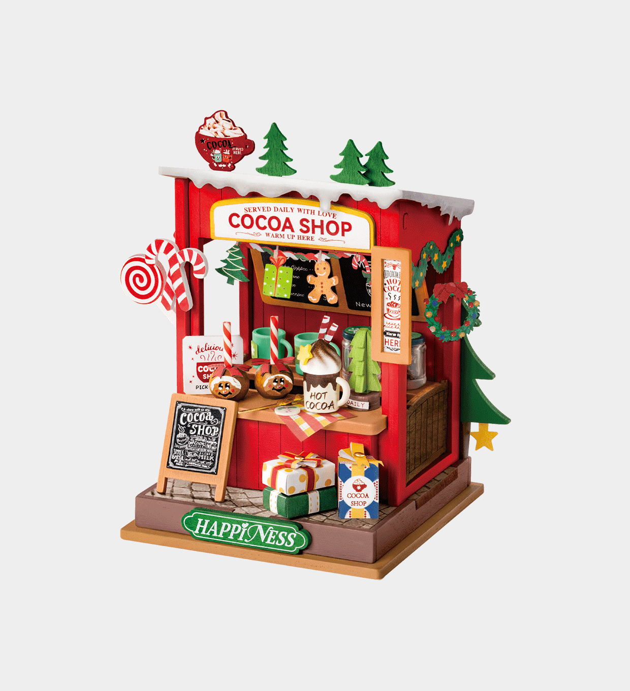 Rolife Cocoa Shop DIY Miniature House DS042