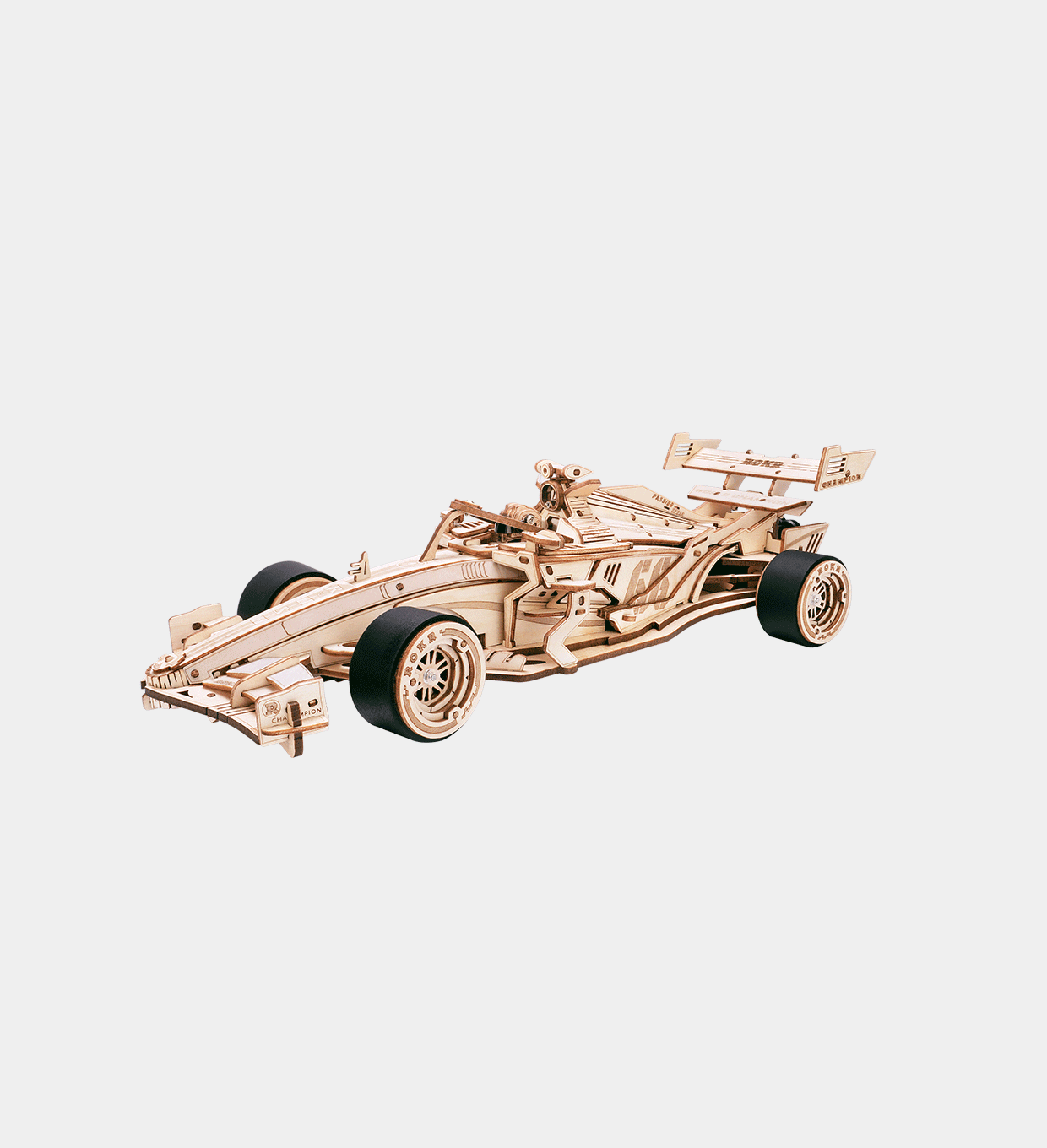 ROKR F1 Racing Car 3D Wooden Puzzle LK505