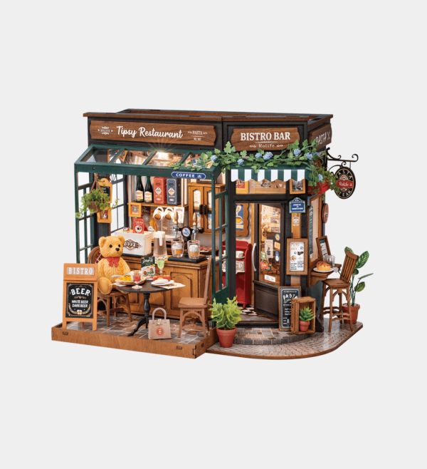 Rolife Tipsy Restaurant DIY Miniature House DG167