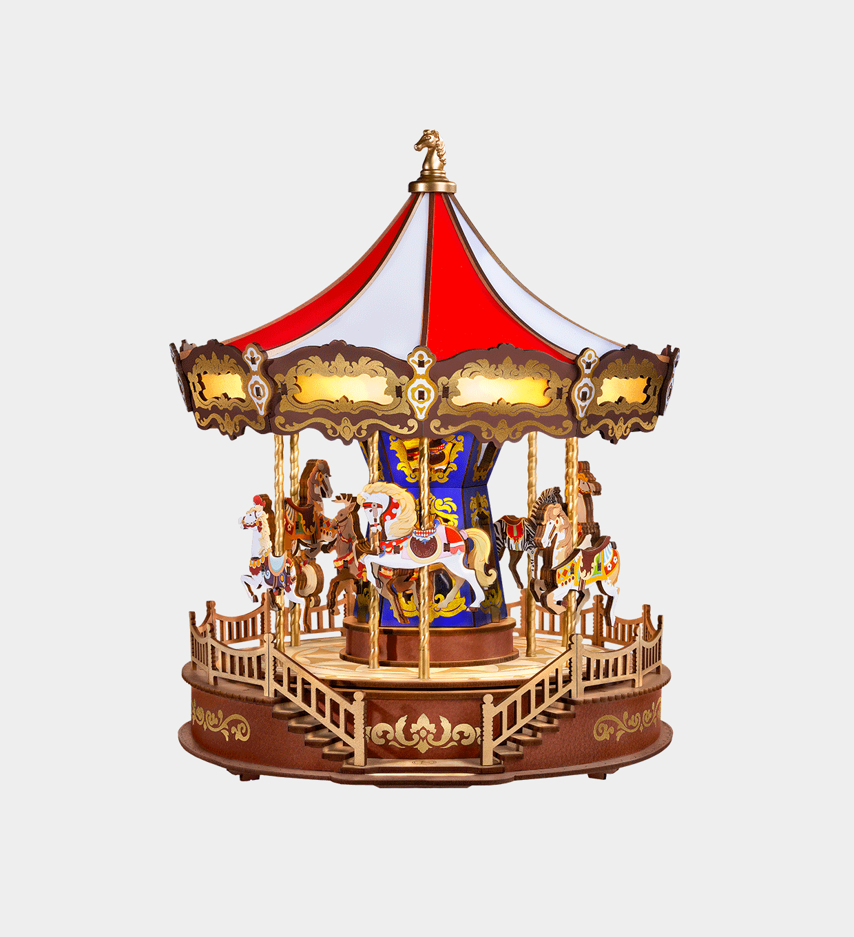 Rolife Classic Carousel 3D Wooden Puzzle AMC01