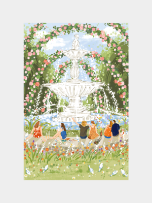 Rolife Afternoon Fountain 1000 Piece Jigsaw Puzzle PT001