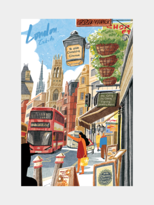 Rolife Walk in London 1000 Piece Jigsaw Puzzle PT003