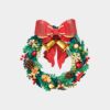 Rolife Christmas Wreath 3D Wooden Puzzle TGL04