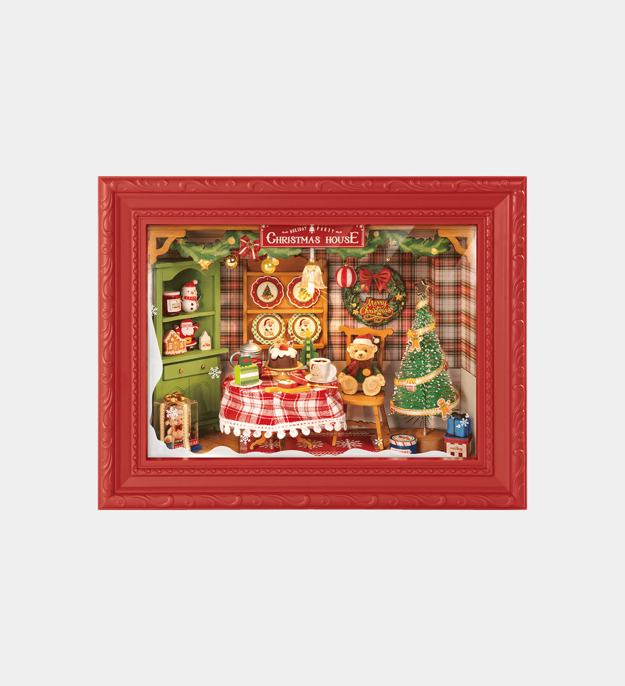 Rolife Christmas Eve Party DIY Miniature House DP005