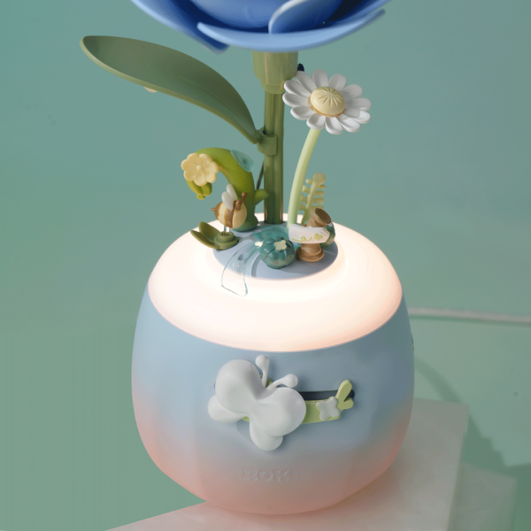 ROKR Starry Camellia Lamp DIY 3D Flower Night Light AF01S