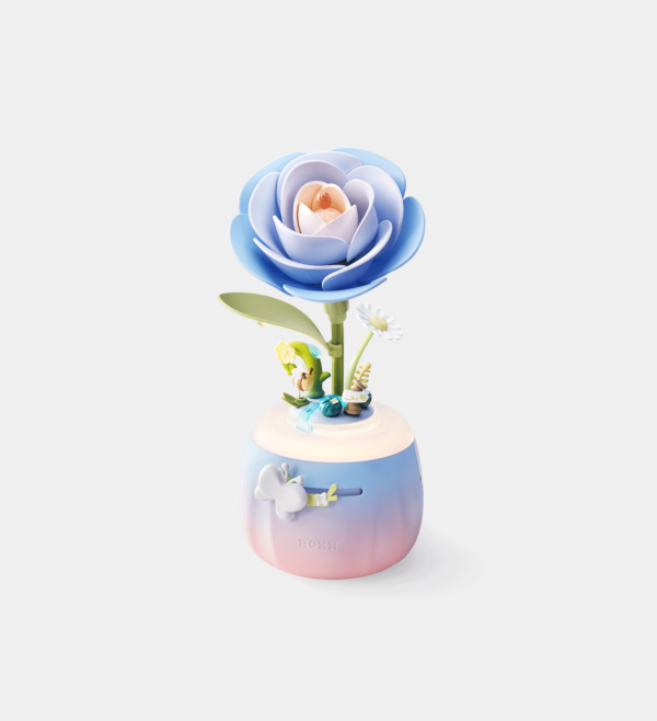 ROKR Starry Camellia Lamp DIY 3D Flower Night Light AF01S