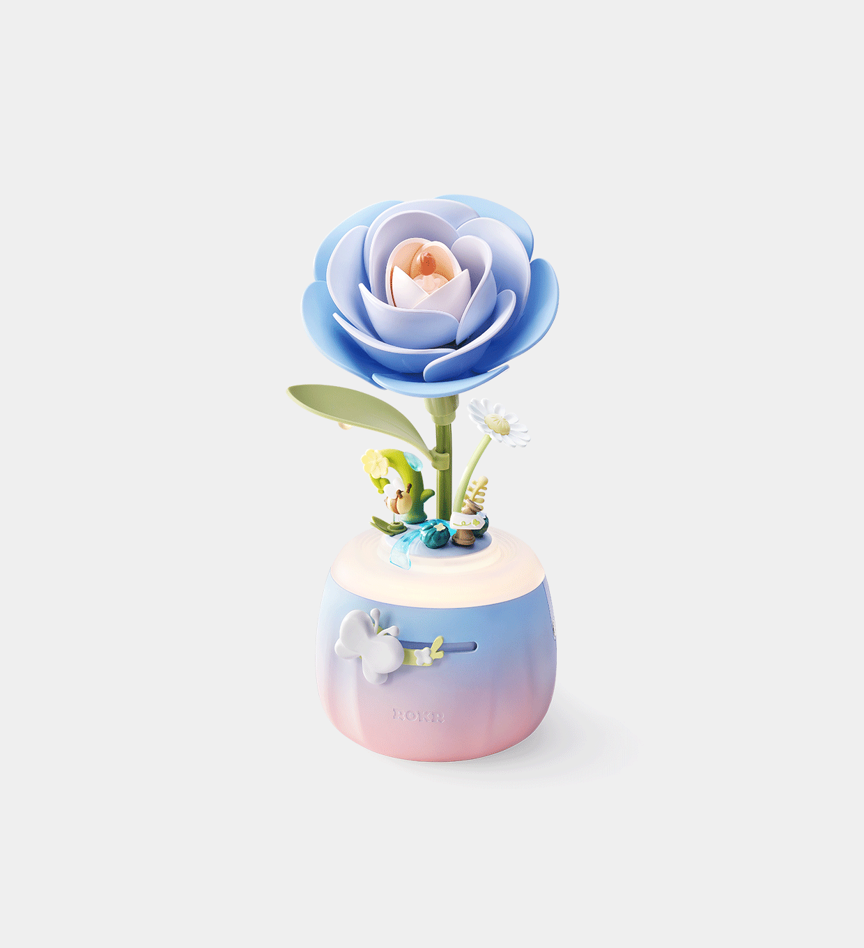 ROKR Starry Camellia Lamp DIY 3D Flower Night Light AF01S