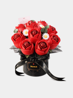 ROKR Red Rose Bouquet DIY 3D Puzzle AF02J