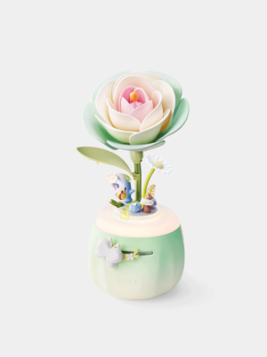 ROKR Minty Camellia Lamp DIY 3D Puzzle Night Light AF02S