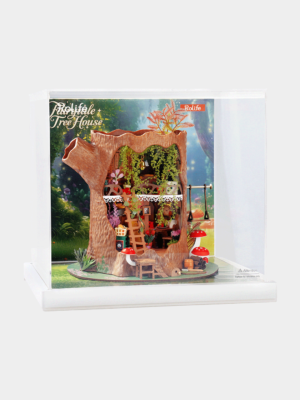 DIY Miniature House Display Showcase DG179Z