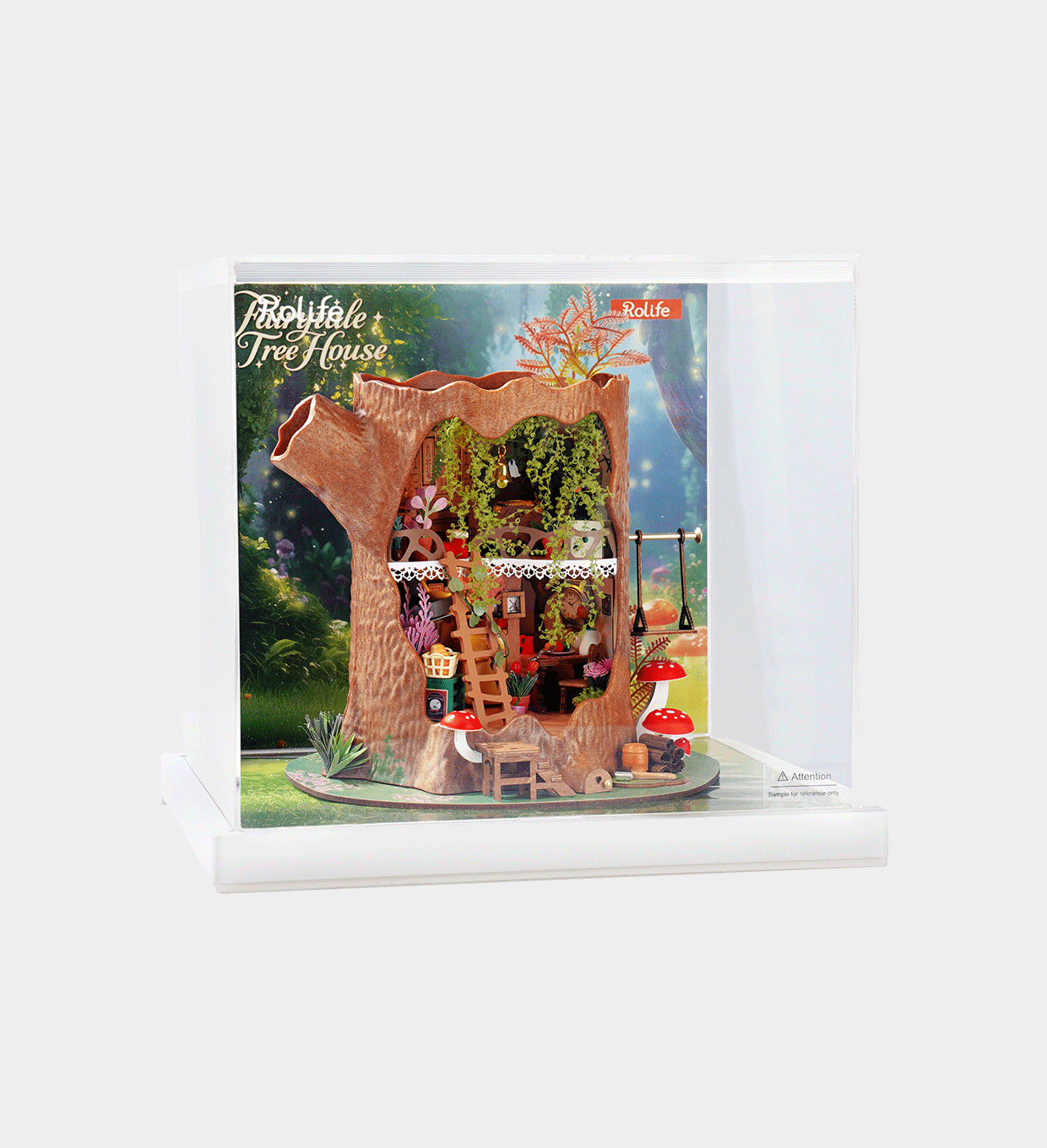 DIY Miniature House Display Showcase DG179Z