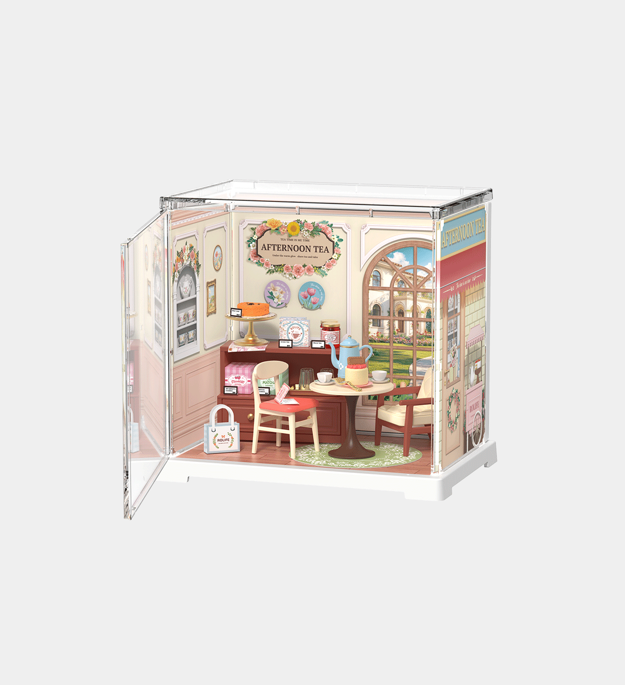 Rolife Honey Tea Lounge DIY Miniature House DWS02B