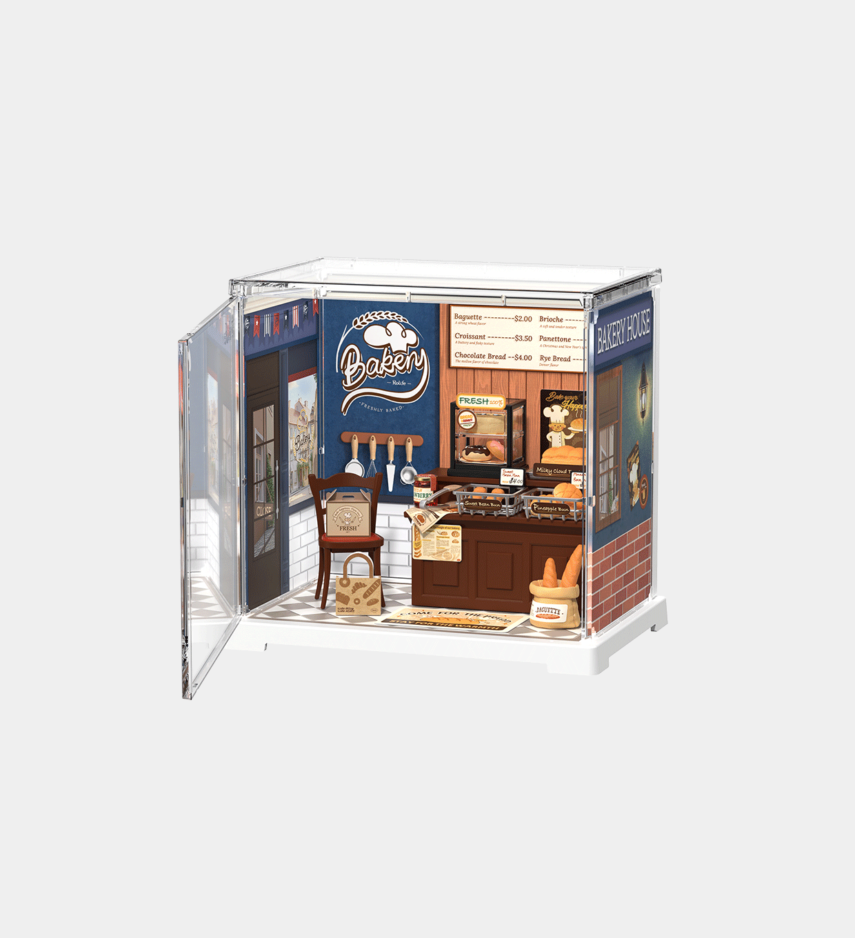Rolife Memory Book Store DIY Miniature House DWS04B