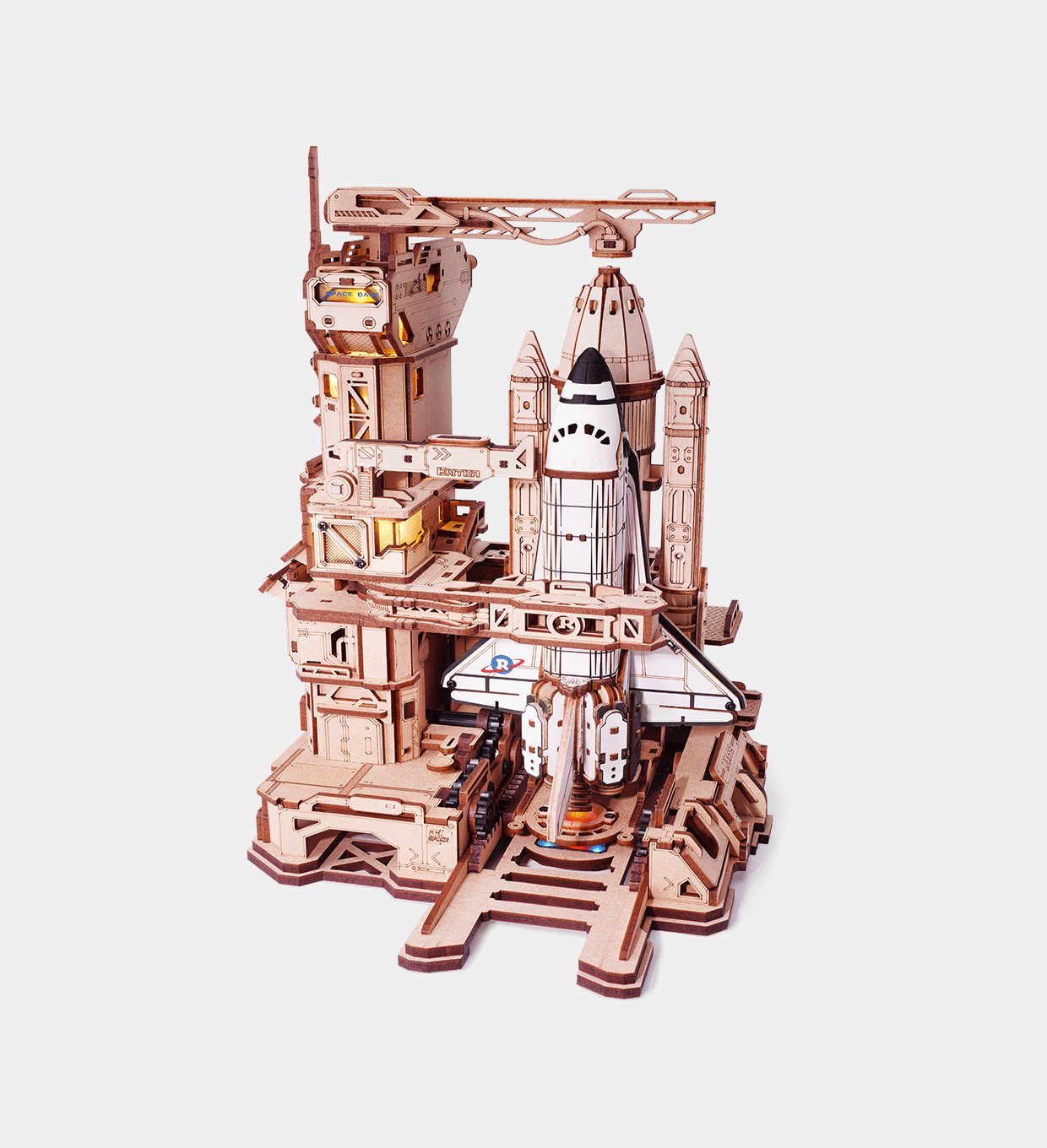 ROKR Space Shuttle 3D Wooden Puzzle LKA02