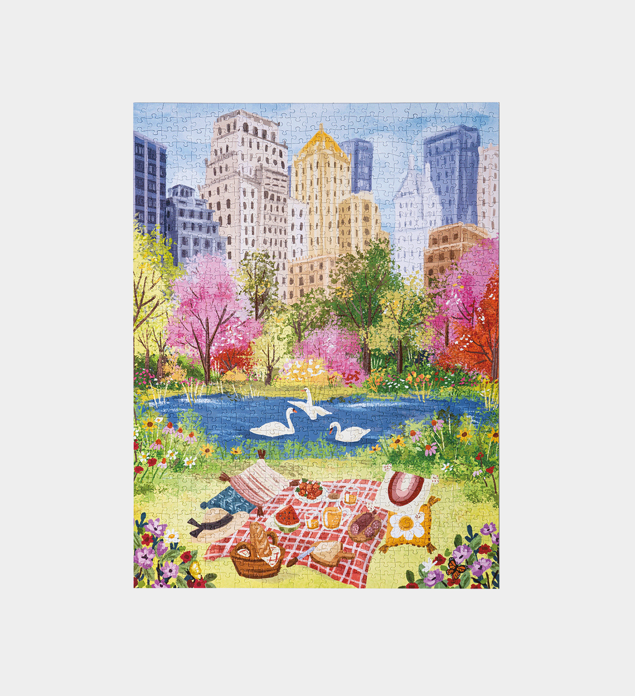 Rolife Springtime Park 1000 Piece Jigsaw Puzzle PT009
