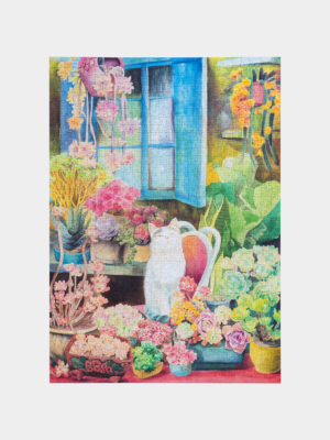 Rolife Cat's Plant Yard 1000 Piece Jigsaw Puzzle PT012